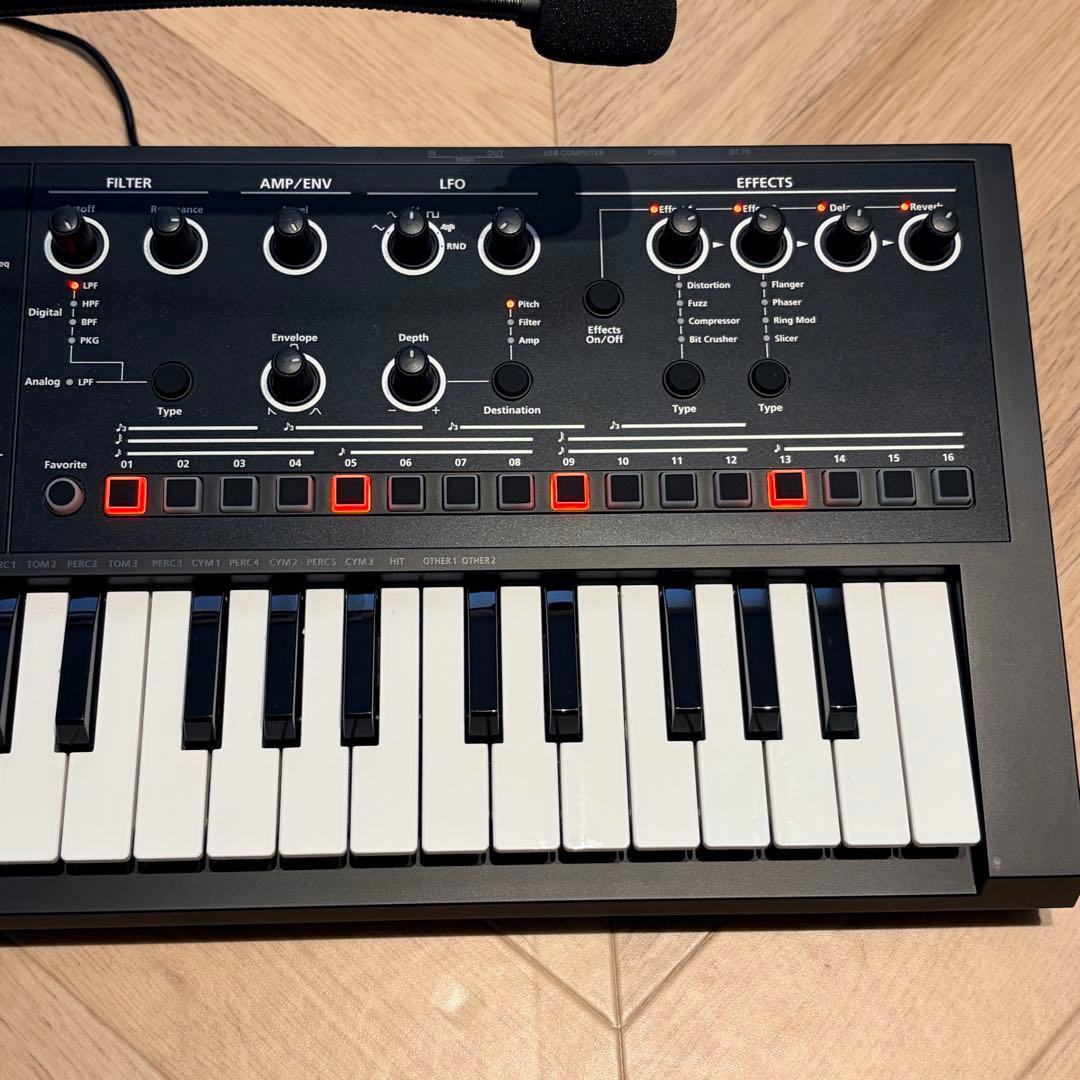 Roland JD-Xi シンセサイザー 37鍵 美品 ソフトケース付