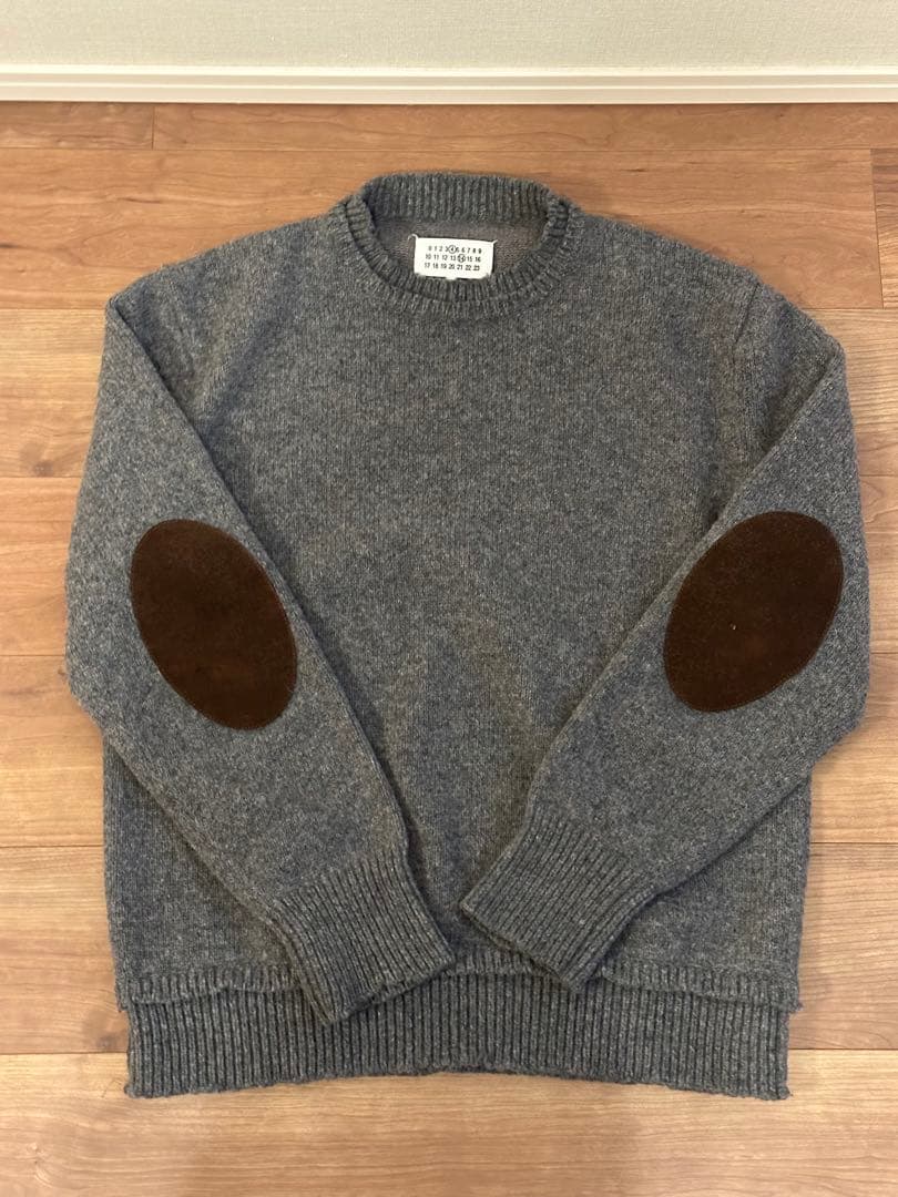 Maison Margiela ニット エルボーパッチ付き
