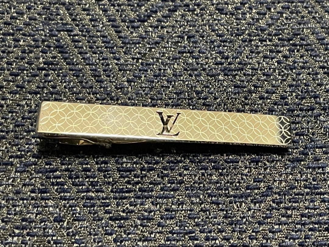 ルイヴィトン LV シャンゼリゼ シルバー ネクタイピン