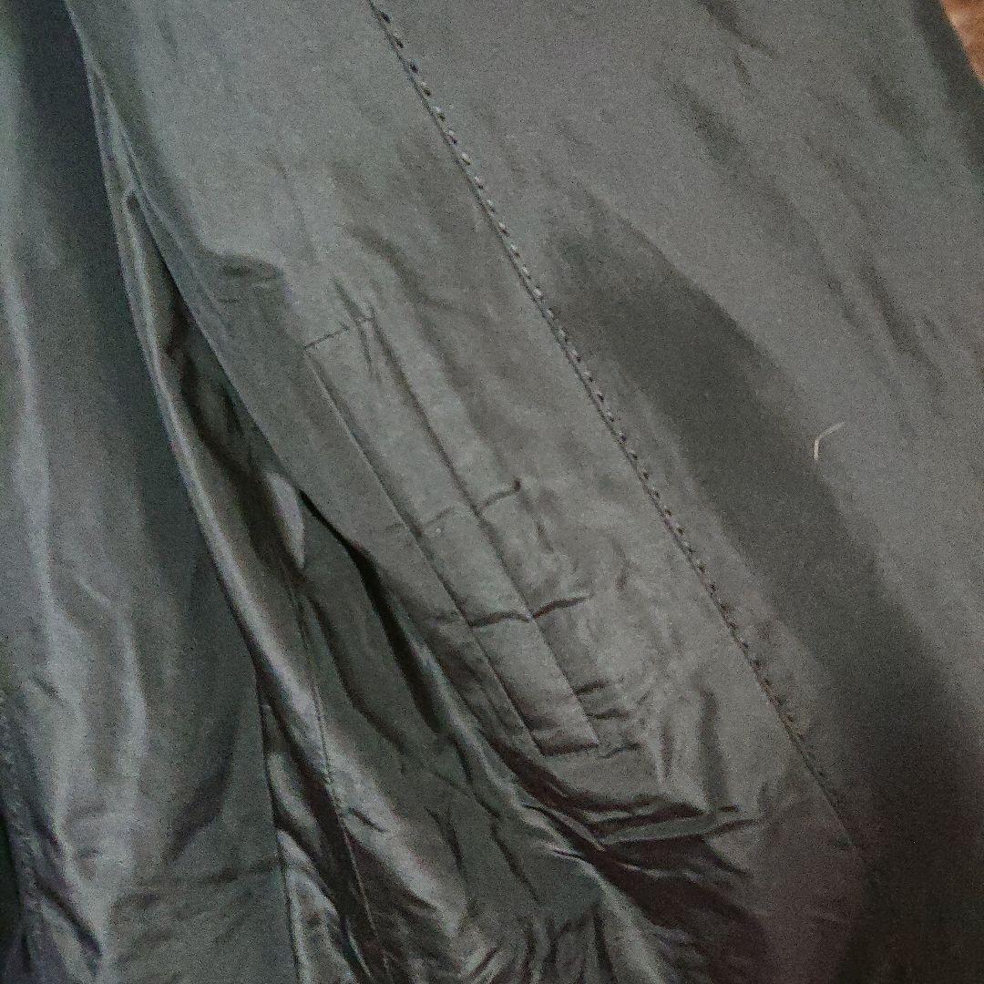 毛皮リバーシブルコートロシアンリス、シルク丈80センチ軽量ふんわりあたたか