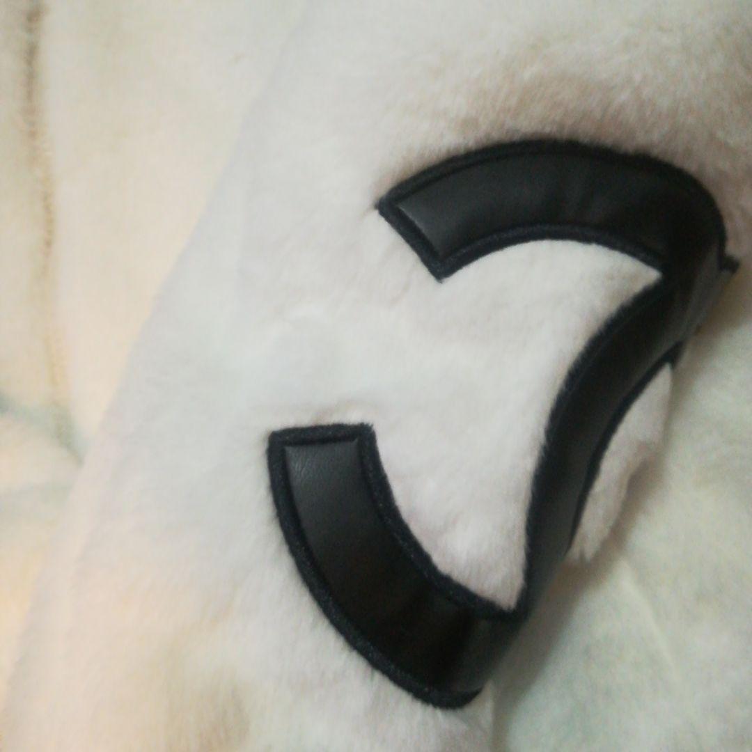 ホワイトフード付きパーカー 送料無料