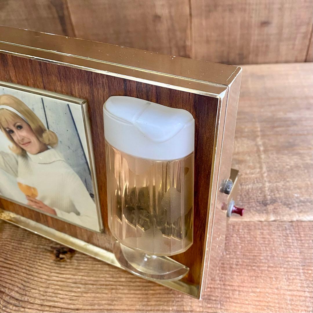 Burgermeister Beer★ナイトライトサインUSAビンテージ照明看板