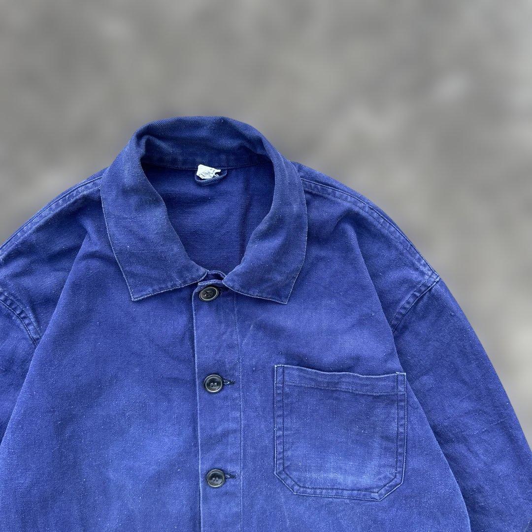 80s〜90s フレンチワーク　ジャケット　ユーロ　古着