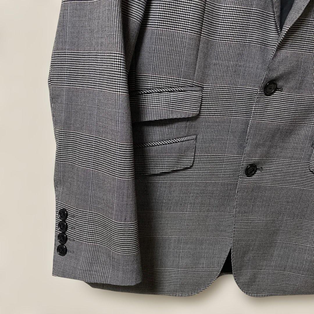 値下げ　バーバリー　グレンチェック　テーラードジャケット