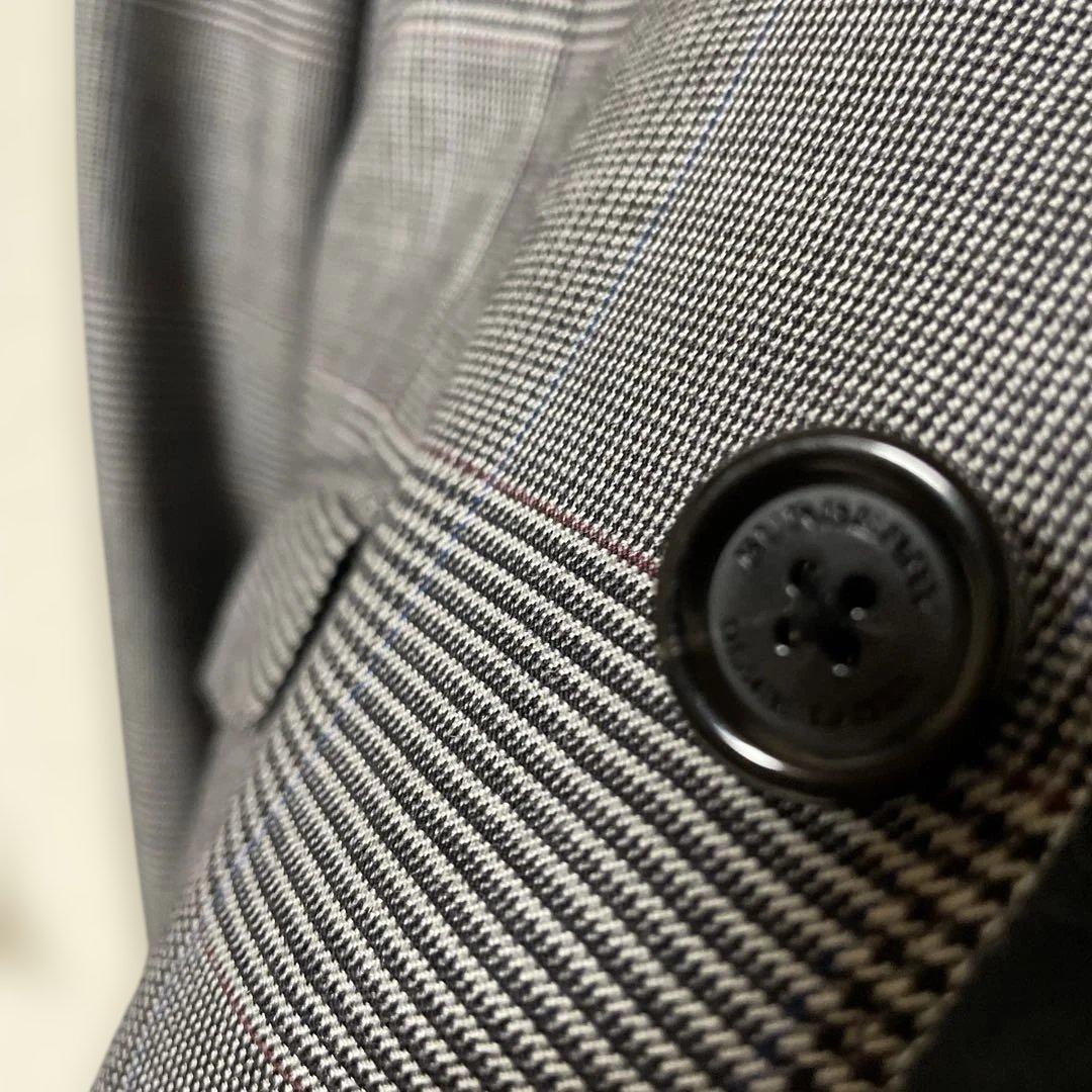 値下げ　バーバリー　グレンチェック　テーラードジャケット