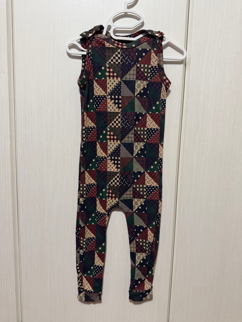 misha&puff overall 12-18m パチワ柄