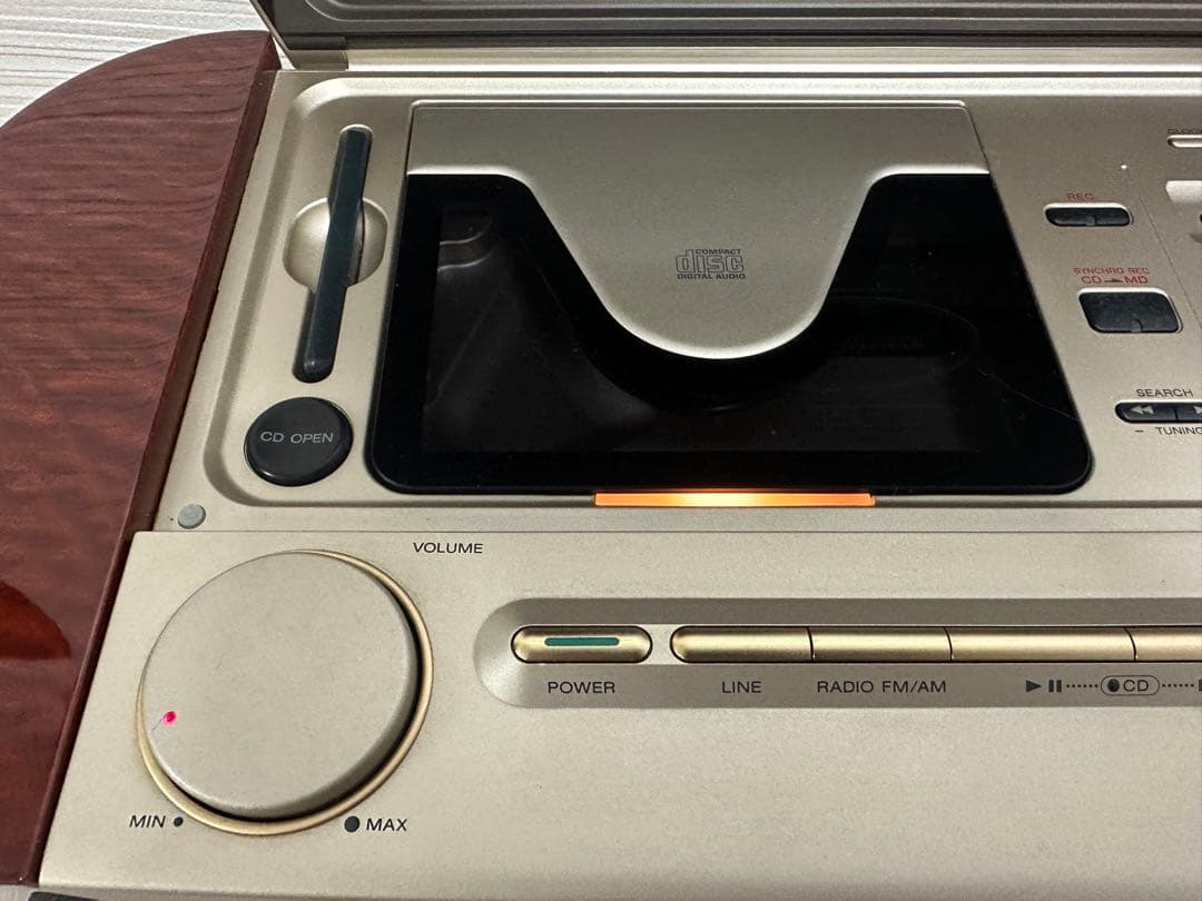 美品動作品ソニー SONY MD-7000 ステレオCELEBRITYⅡ希少品