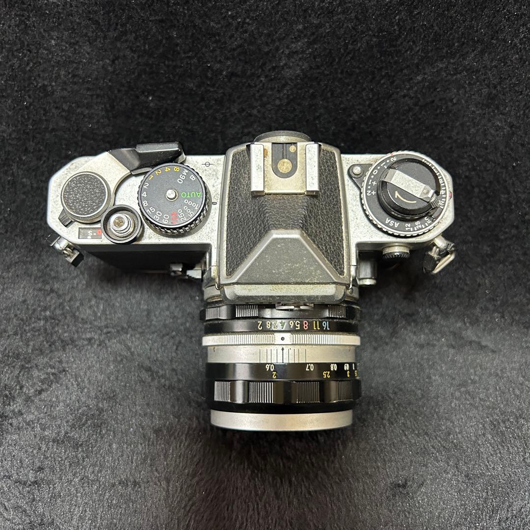 Nikon FE NIKKOR-H 50mmレンズ付き