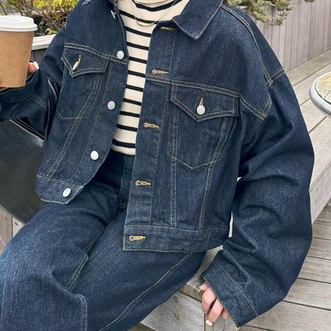 DISCOAT Gジャン デニム セットアップ