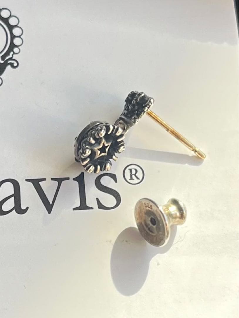 Justin Davis 925 ピアス SEJ651 スターリングシルバー片耳