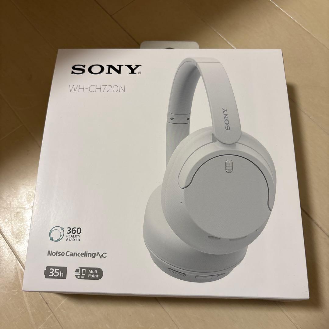 SONY WH-CH720N ホワイト ワイヤレスヘッドホン