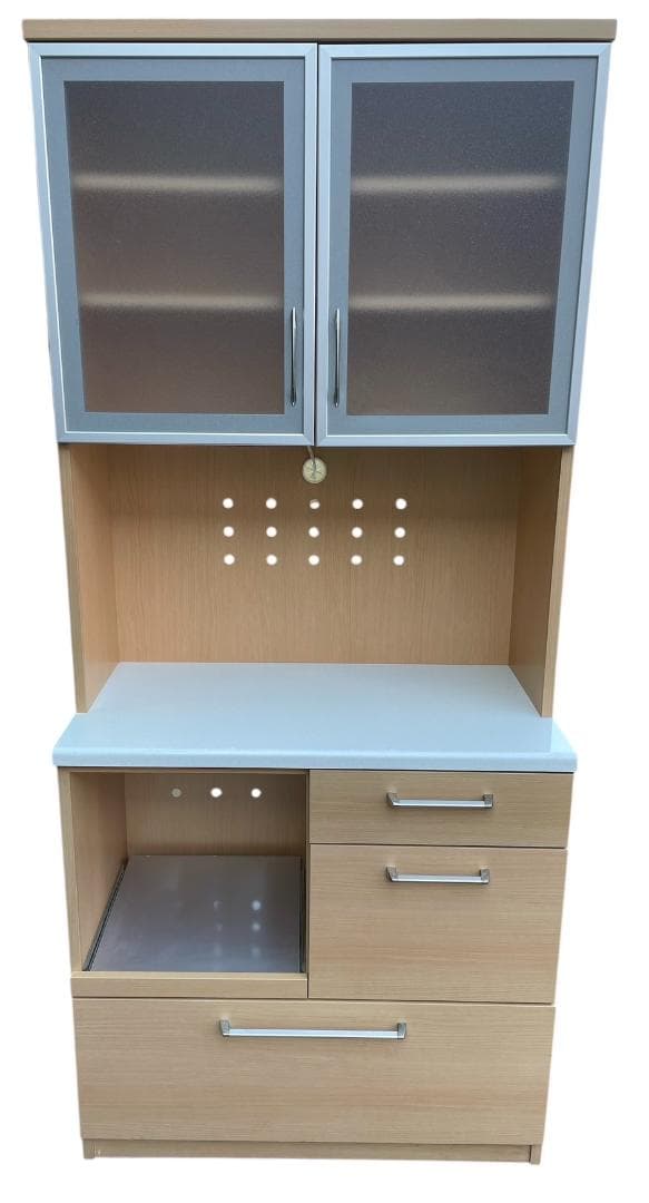 大阪京都限定 ニトリ 食器棚 キッチンボード 幅約90