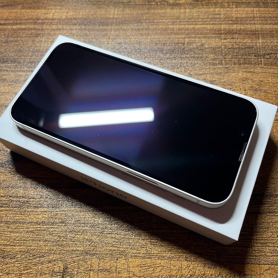 美品 Iphone13mini 128gb simフリー バッテリー100％