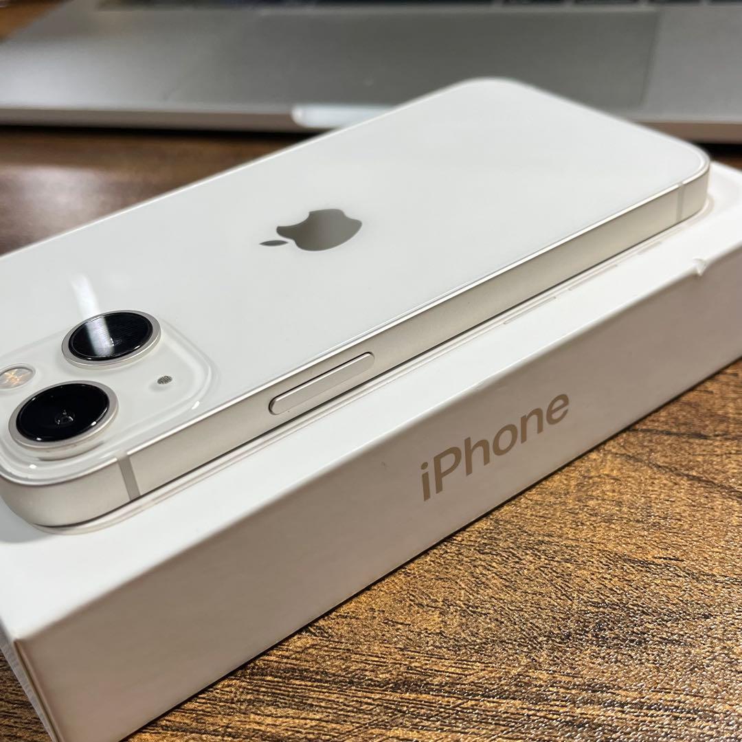 美品 Iphone13mini 128gb simフリー バッテリー100％