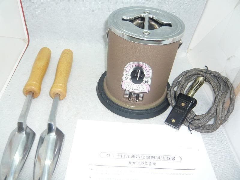 未使用品　美品　タキイ和裁電化鏝　和裁コテ　和裁こて　鏝２本付