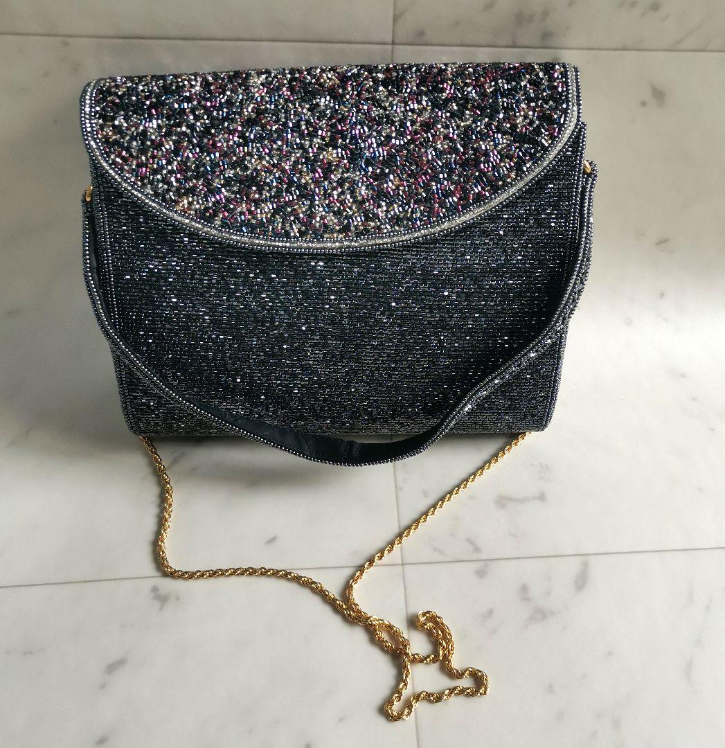 LUMY皇室御用達ブランドパーティバッグ　ブラック