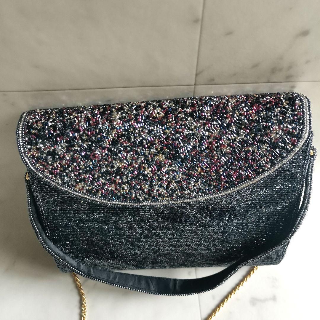 LUMY皇室御用達ブランドパーティバッグ　ブラック