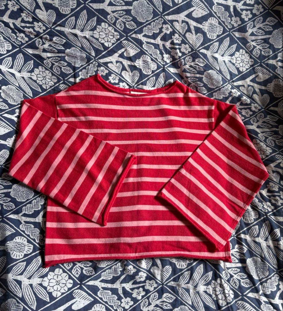 Demy Lee×Ron Herman 別注 レッドピンクボーダー Sデミリー