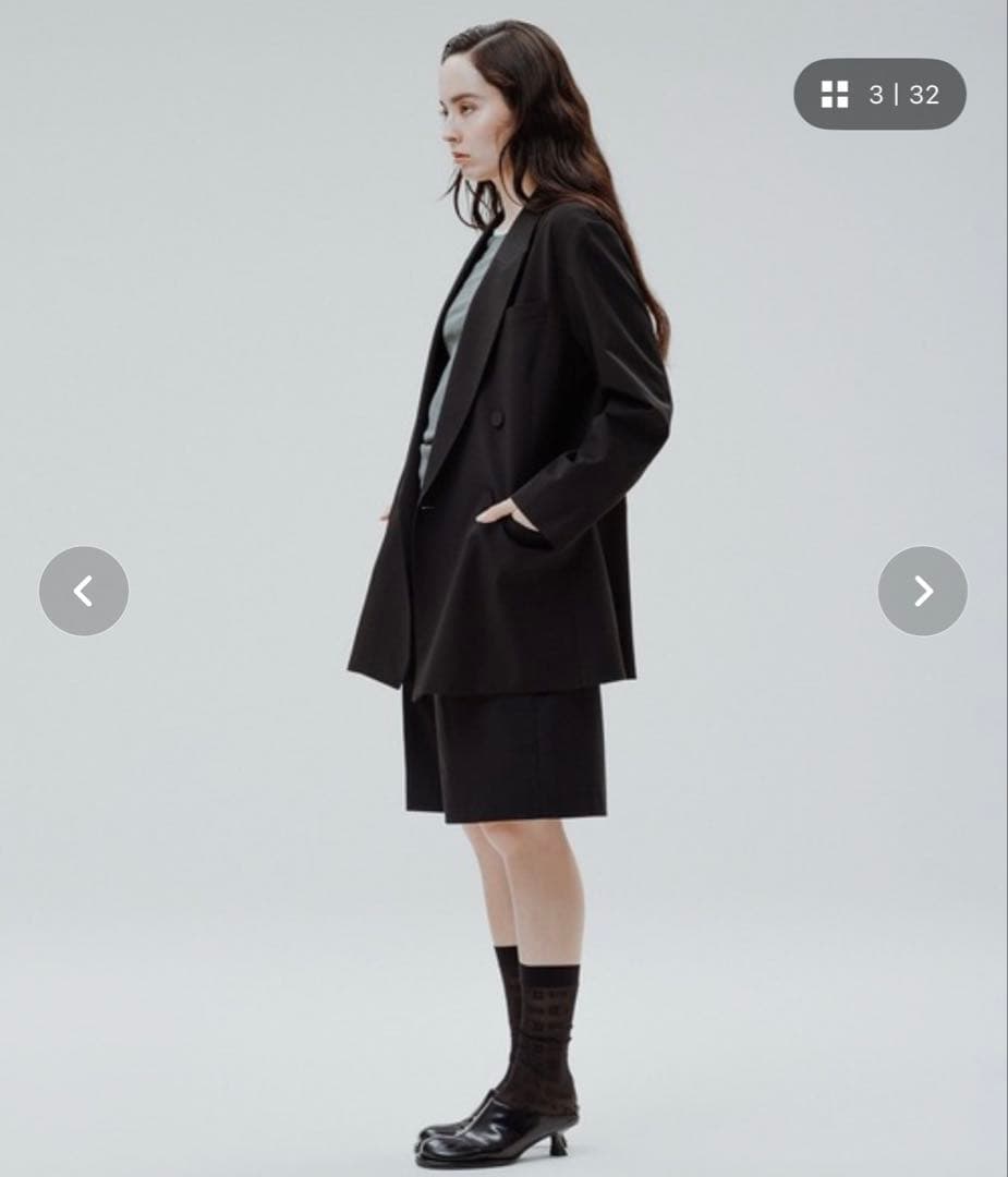 アダムエロペ　ブラックサンダル　ミュール　サボ