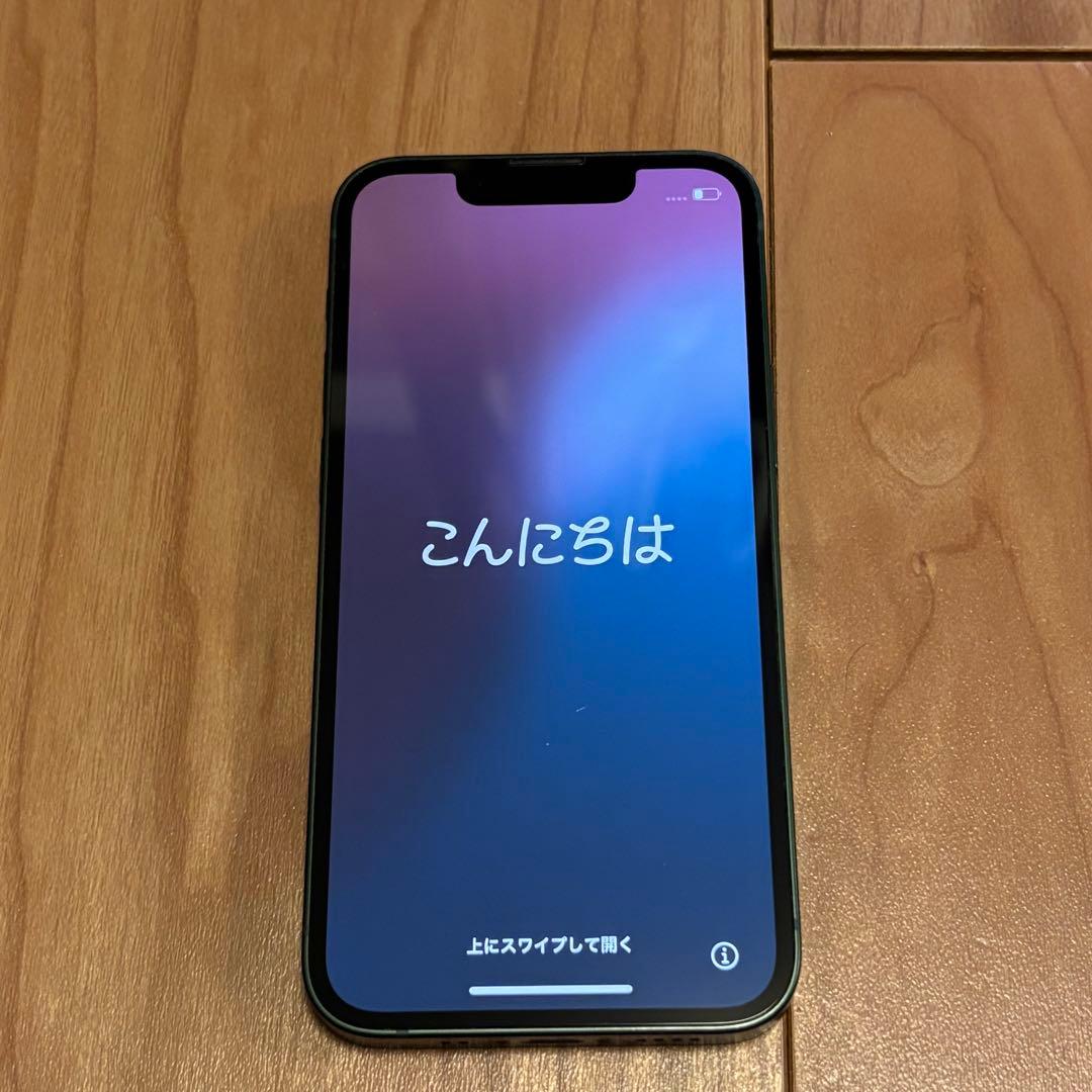 て*ー様 iPhone 13 mini 128GB グリーン 最大容量78% 箱