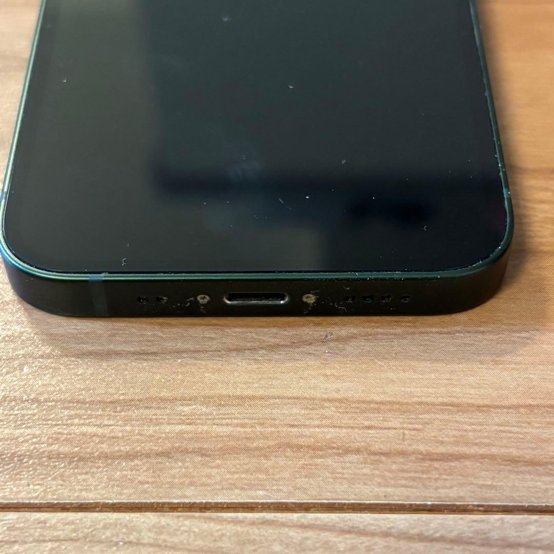 て*ー様 iPhone 13 mini 128GB グリーン 最大容量78% 箱
