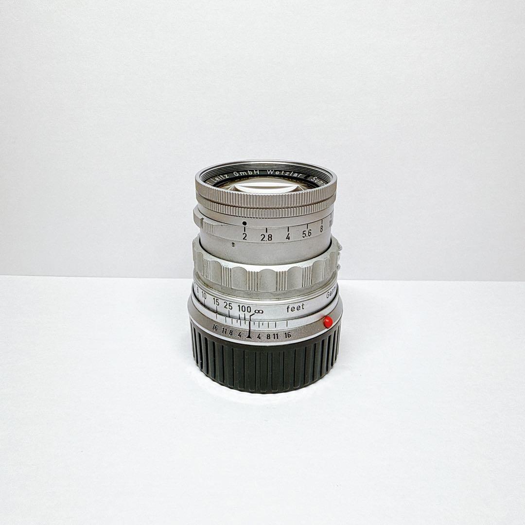 【美品・早い者勝ち】ライカ LEICA ズミクロン 50mmF2 M 固定　初代
