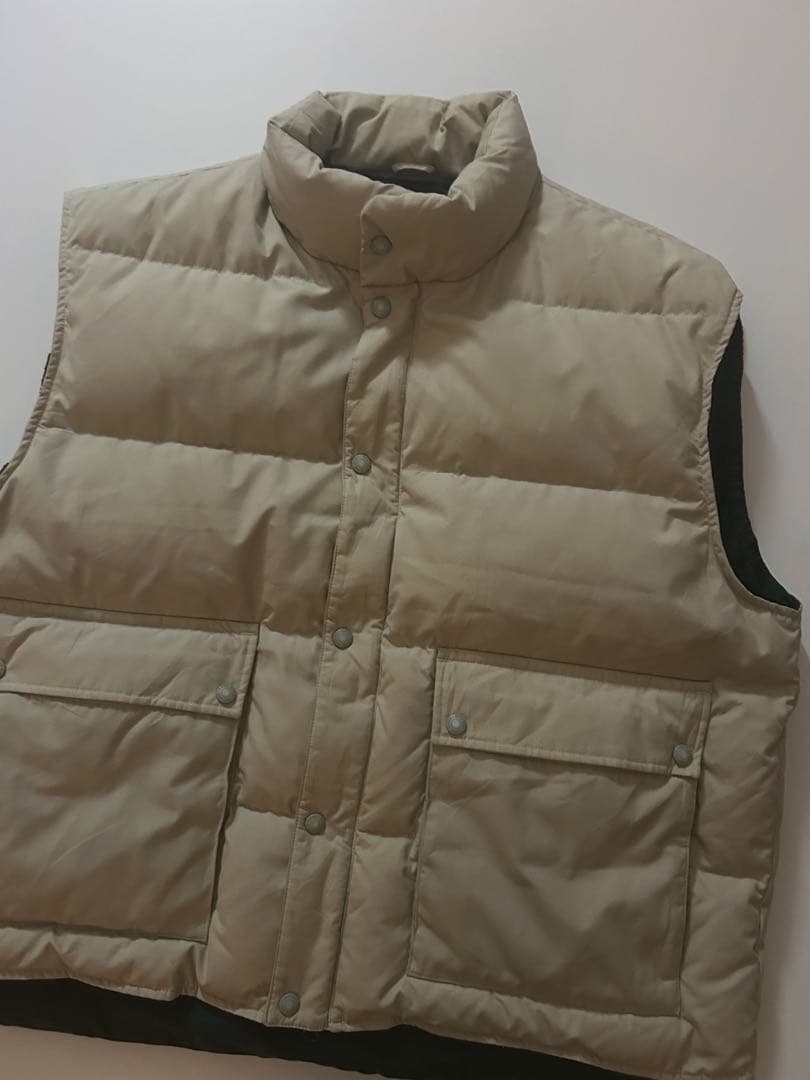 90s eddie Bauer 希少サイズXXL ダウンベスト　llbean