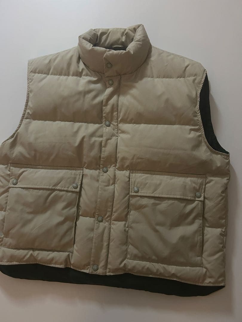 90s eddie Bauer 希少サイズXXL ダウンベスト　llbean
