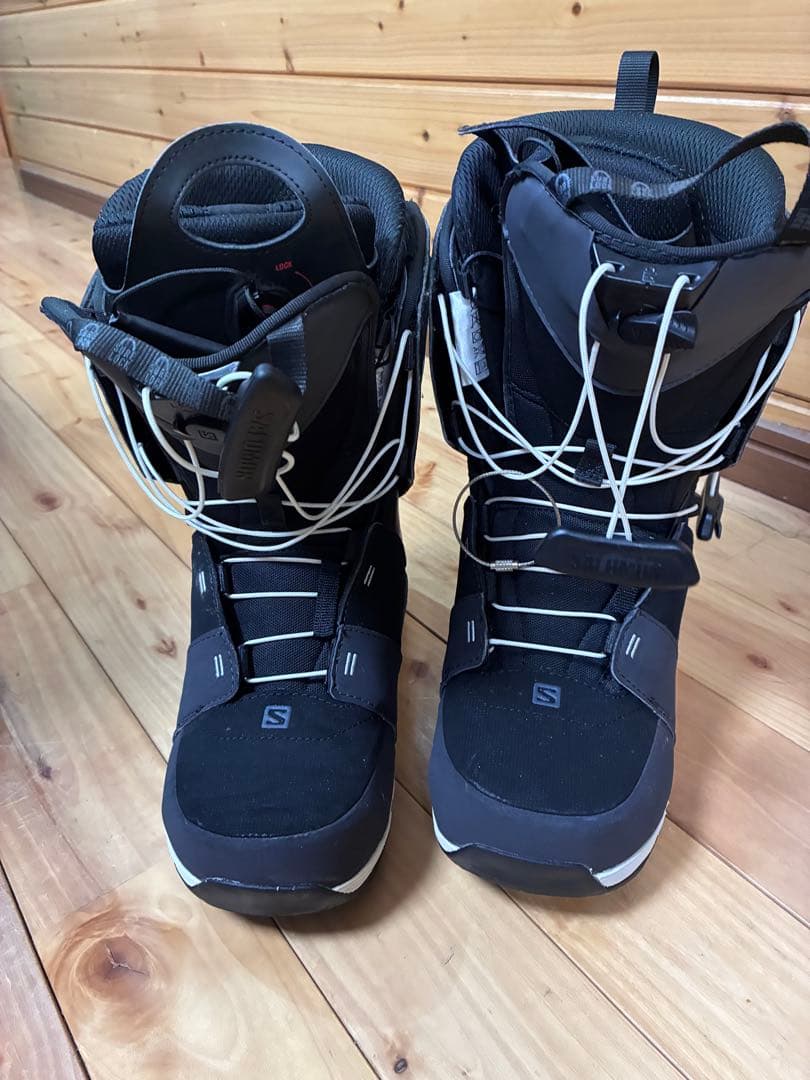 SALOMON ブーツ ブラック　25cm スノボ　24 23.5 サロモン