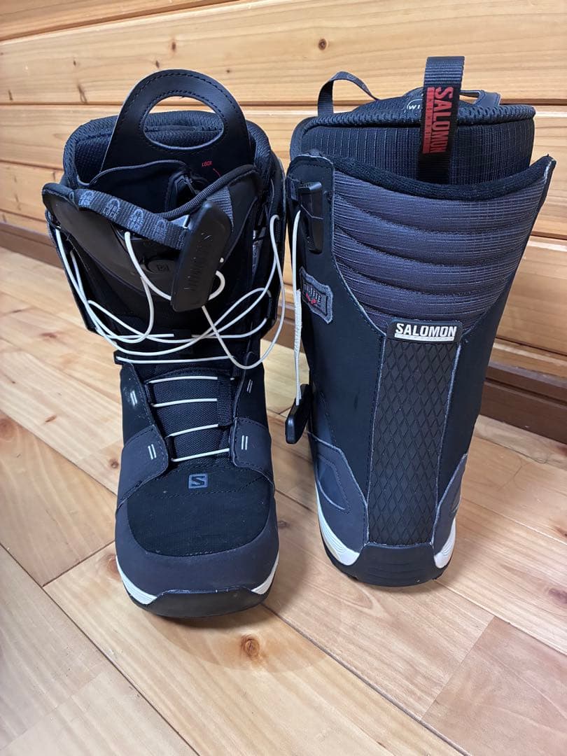 SALOMON ブーツ ブラック　25cm スノボ　24 23.5 サロモン