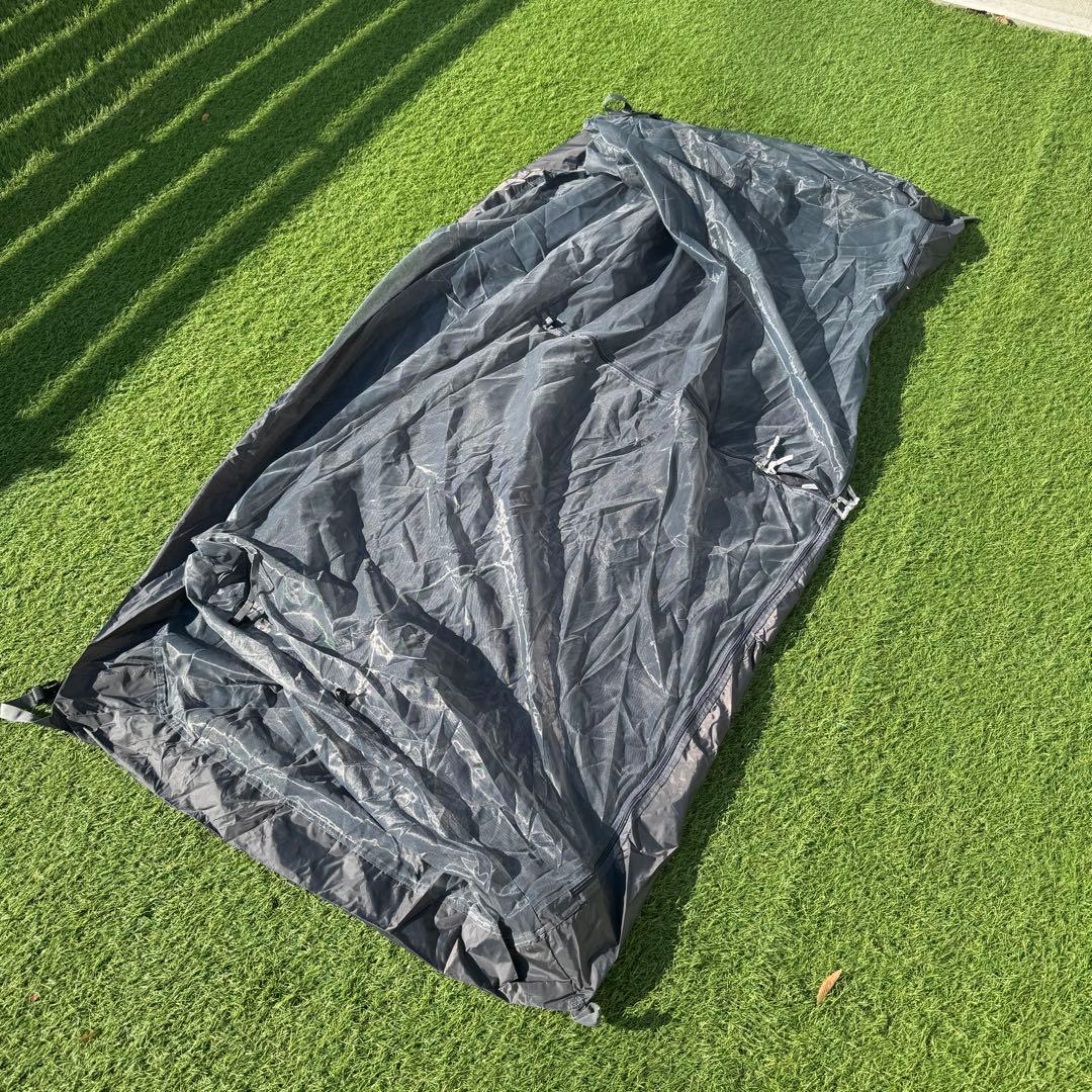 美品　バンドック ソロベースEX 二股ポール付き　カーキ