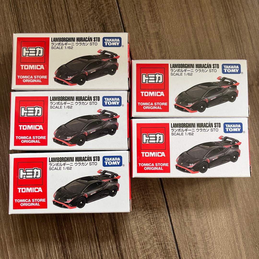 1*1様 上海限定　トミカ ランボルギーニ ウラカン STO 1/62 5台セッ