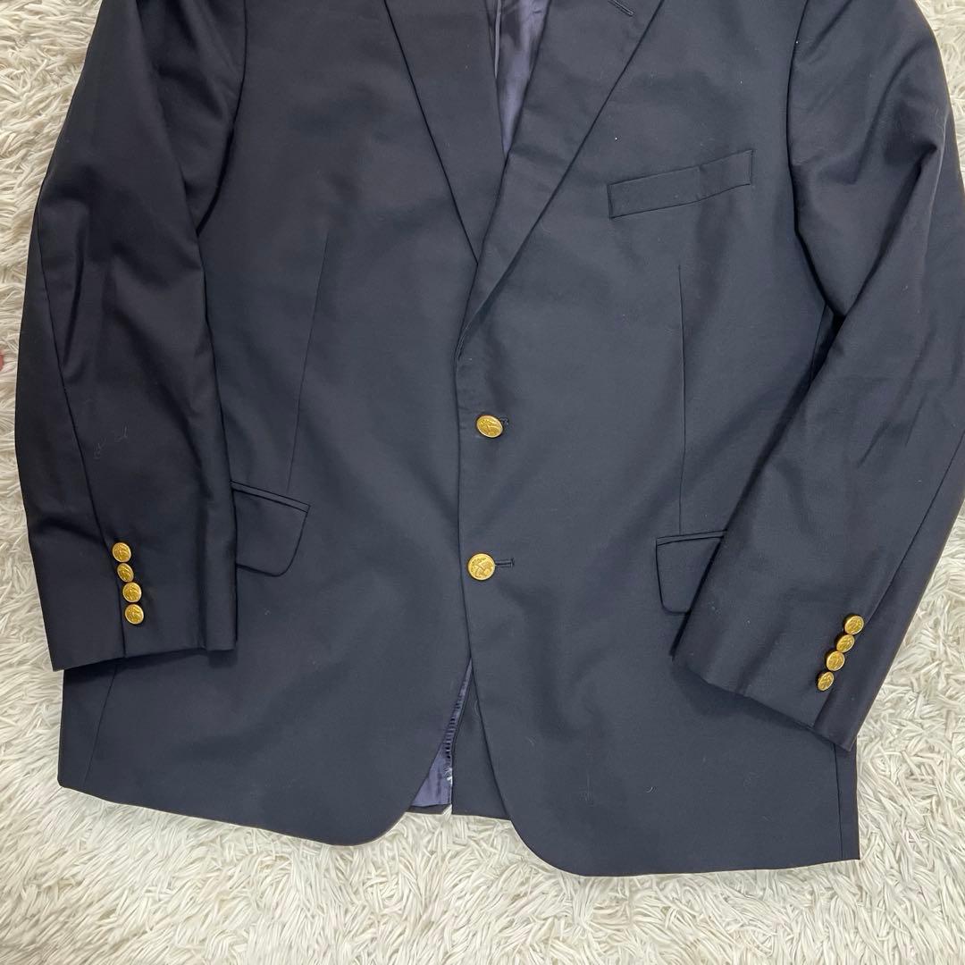 ブルックスブラザーズ テーラードジャケット 紺ブレ マディソン ロロピアーナ