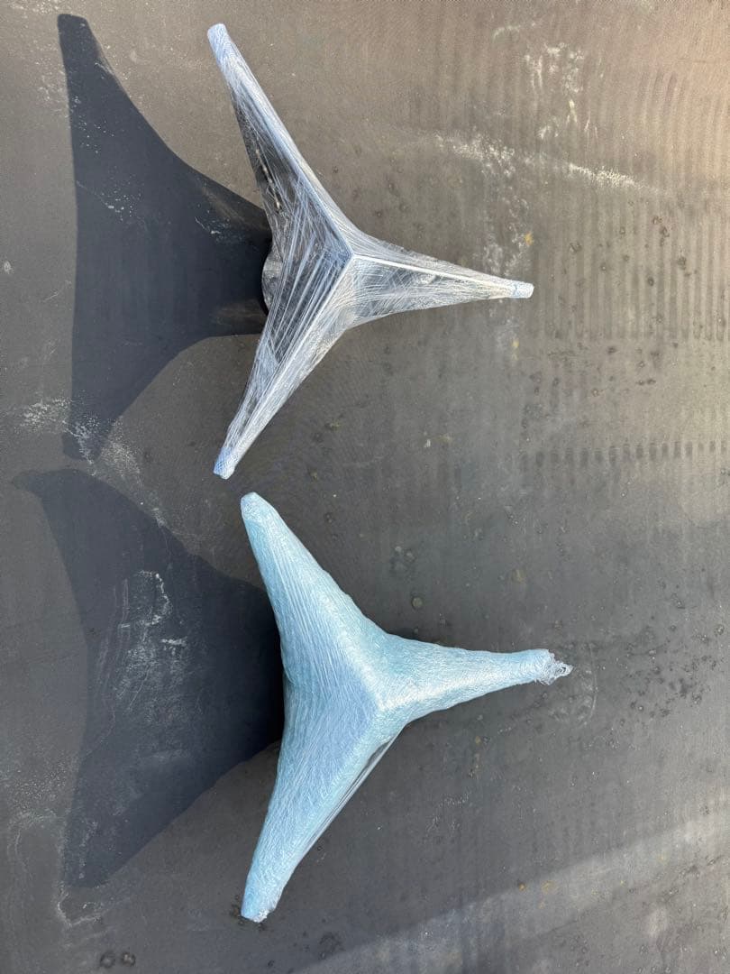 鏡面ステンレス　ベンツ型　16インチホイールスピナー２個セット