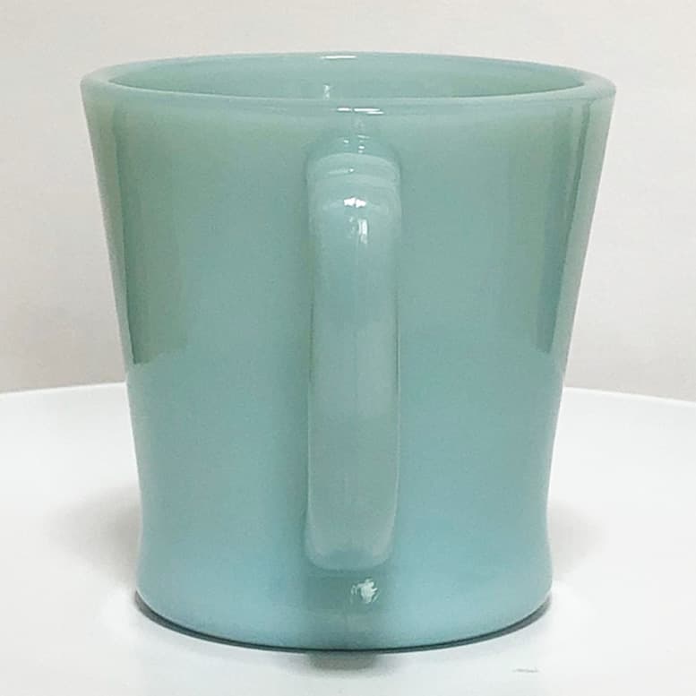 fire king D ハンドル マグ ターコイズブルー １点　＃002