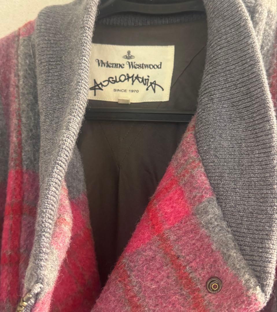 ❗️今だけ値下げ❗️ヴィヴィアンウェストウッドのチェックコクーンブルゾン