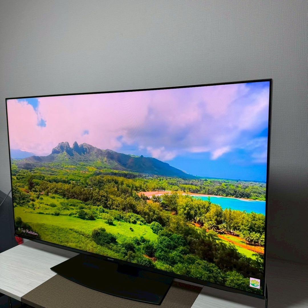 【極美品】SHARP AQUOS 4Kテレビ 4T-C55DP1 2022年製