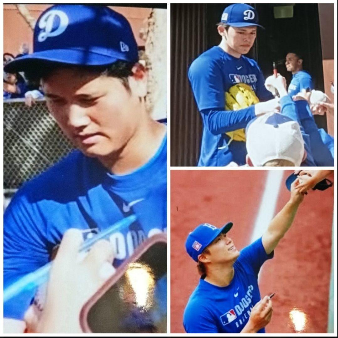 LAドジャース 大谷翔平 山本由伸 佐々木朗希 直筆サインボール正規MLB公式球