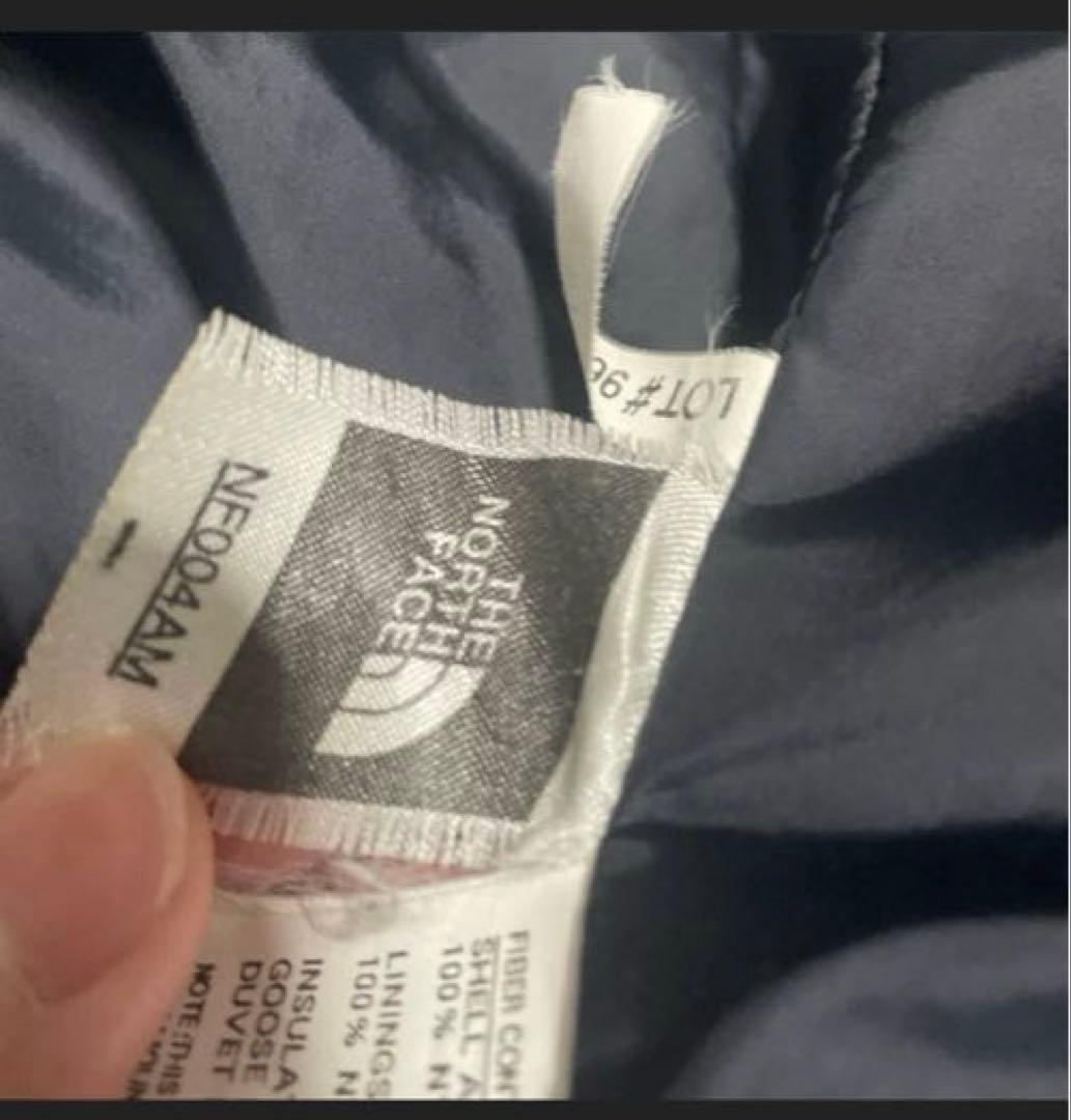 1996年製オリジナルUS規格 ノースフェイス ヌプシ 希少初期型刺繍