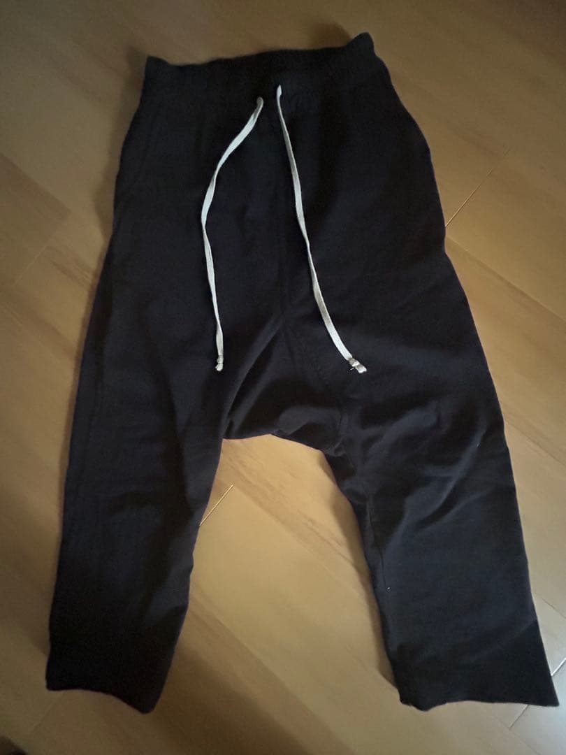 リックオウエンス DRKSHDW サルエルパンツ XSサイズ 黒