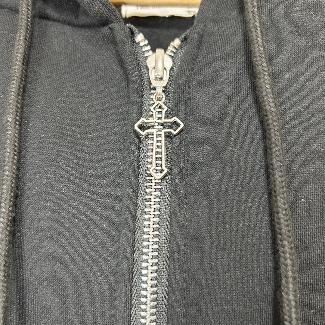 る*こ様 ✨希少✨ヴォルカン＆アフロダイティ ジップパーカー メタルクロス Lサ