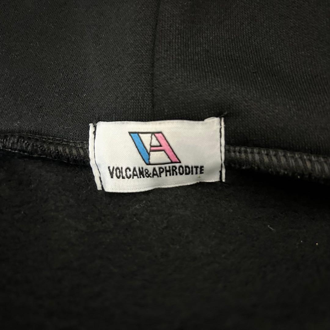 る*こ様 ✨希少✨ヴォルカン＆アフロダイティ ジップパーカー メタルクロス Lサ