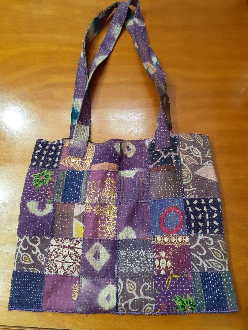 Babaguri パッチワークトートバッグ