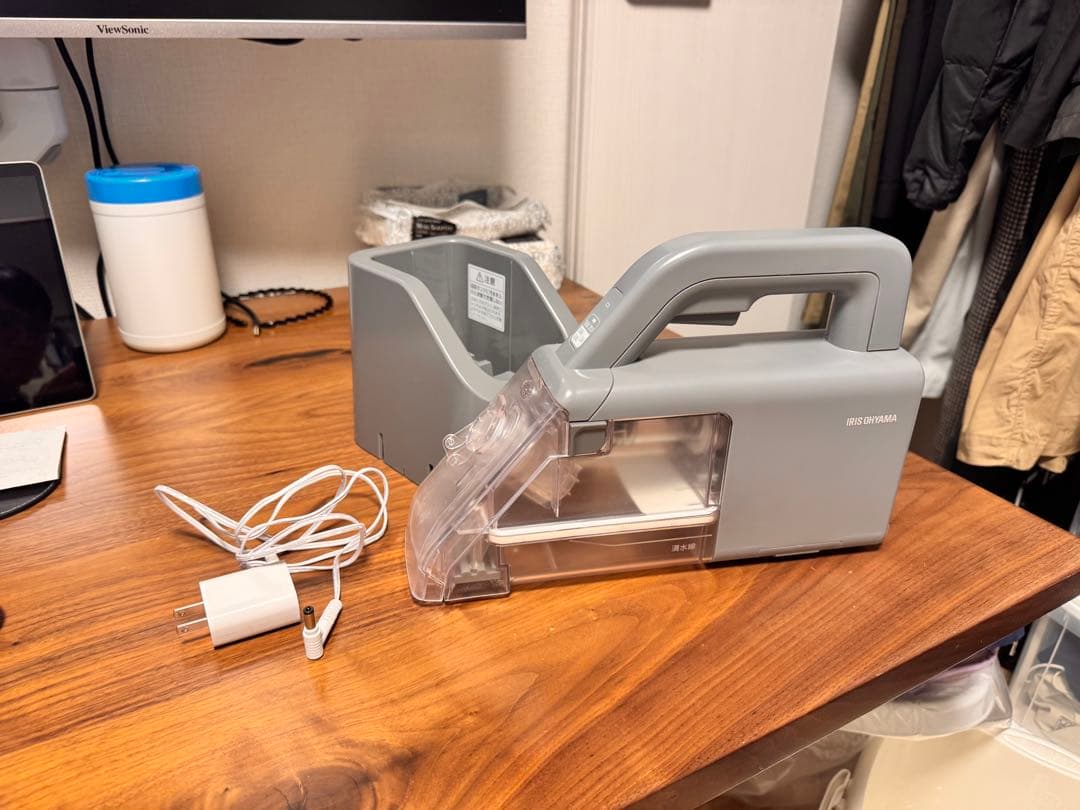 アイリスオーヤマ リンサークリーナー ハンディコードレス 布用車のシートも洗える