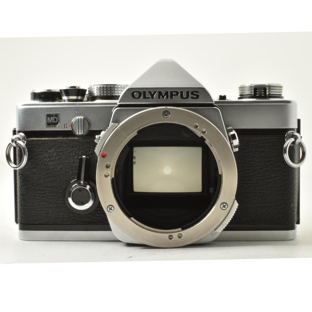 整備済 完動 Olympus OM-1 MD 50mm F1.8 露出計バッチリ