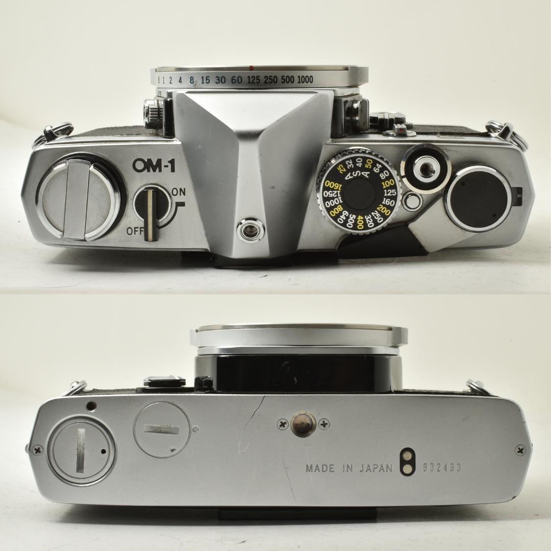 整備済 完動 Olympus OM-1 MD 50mm F1.8 露出計バッチリ