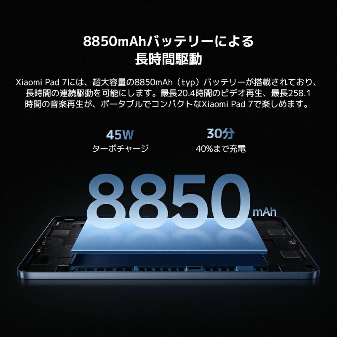 (極美品.国内版)Xiaomi Pad 7 8GB /256GB Wi-Fi