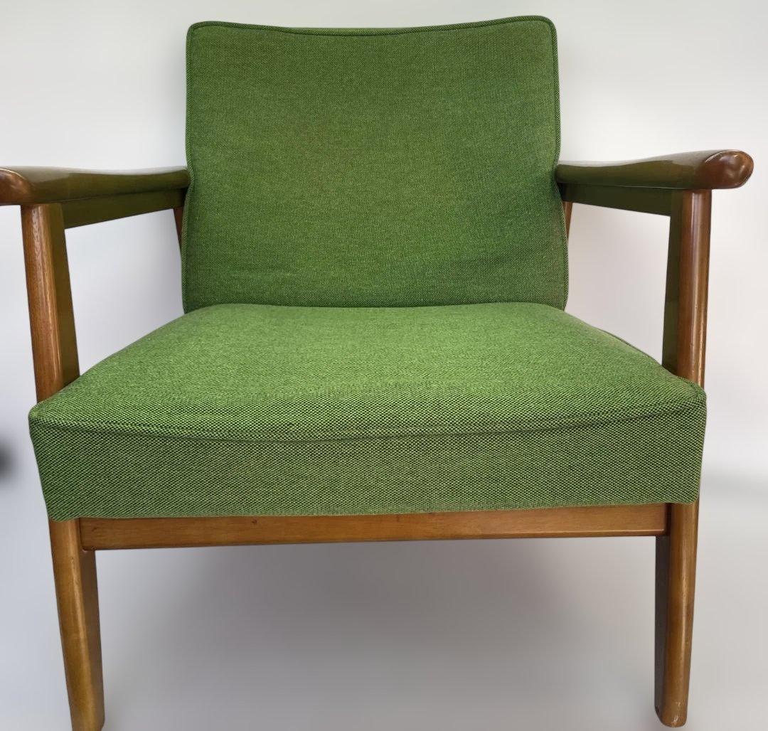 カリモク60 Kチェア タープグリーン 1シーター 　　12c91