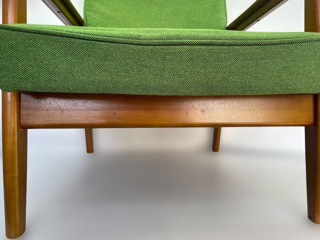 カリモク60 Kチェア タープグリーン 1シーター 　　12c91