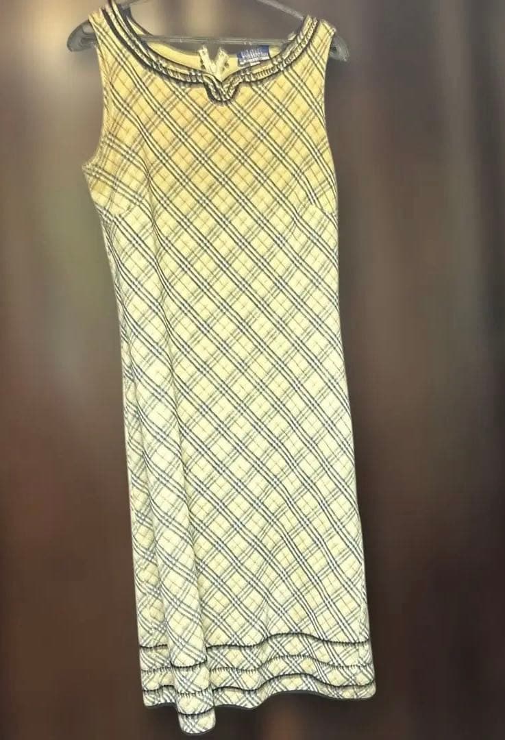 BURBERRY BLUE LABEL ノースリーブワンピース M